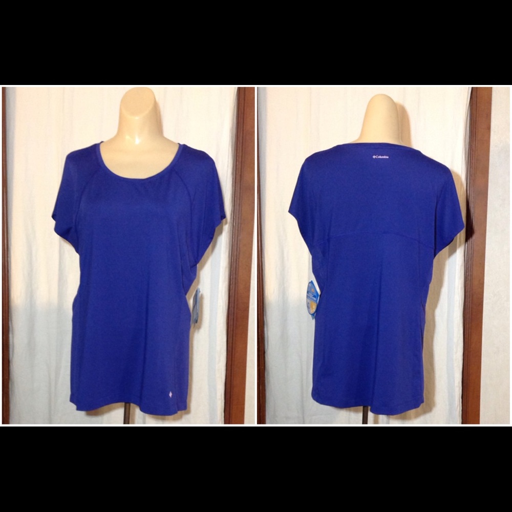 NWT Women's Size L Columbia Omni-Freeze Shirt Top